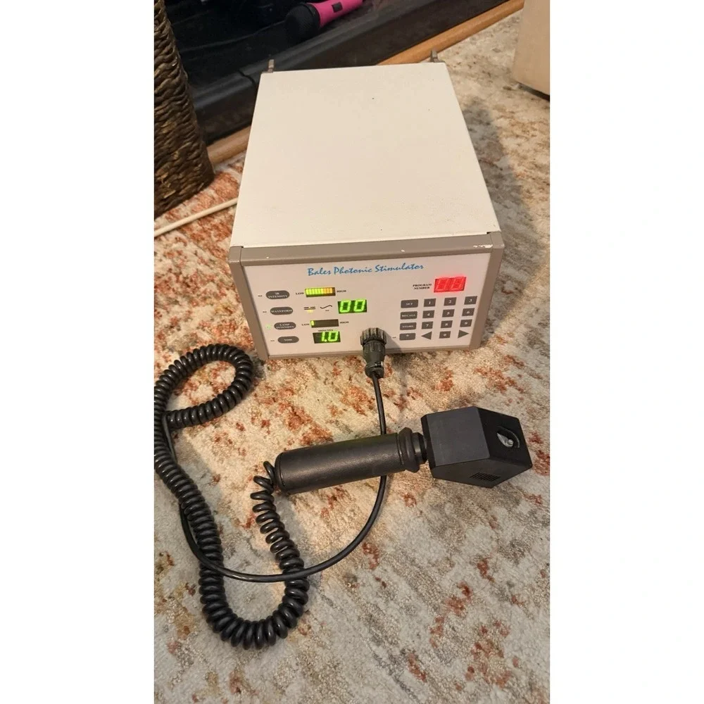 Bales Photonic Stimulator  Turns On Cable Needs Repair Machine Functional